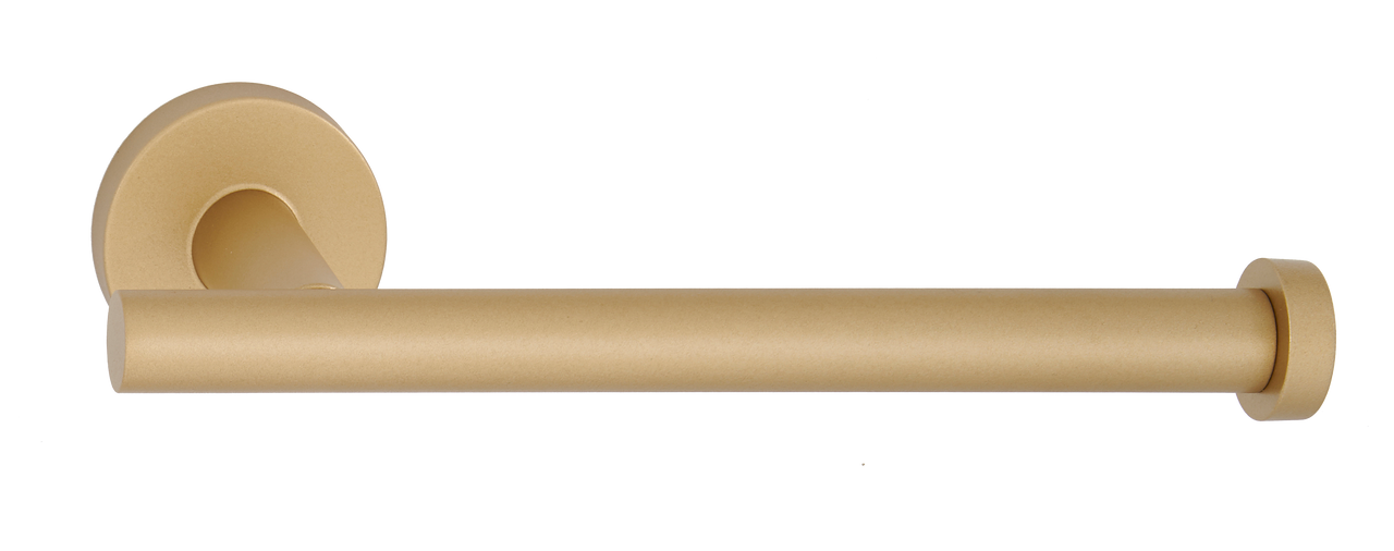 Alno A9366R-CHP: Vita Bella Right Facing Tissue Holder with Smooth Bar - Champagne