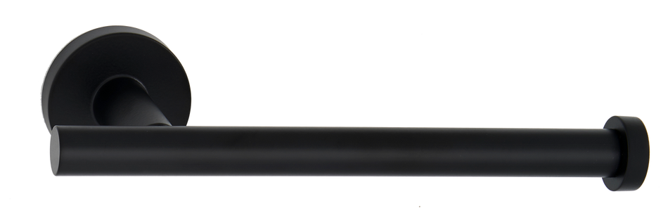 Alno A9366R-MB: Vita Bella Wall Hook with Smooth Bar - Matte Black