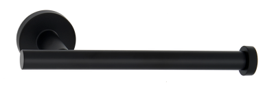 Alno A9366R-MB: Vita Bella Wall Hook with Smooth Bar - Matte Black