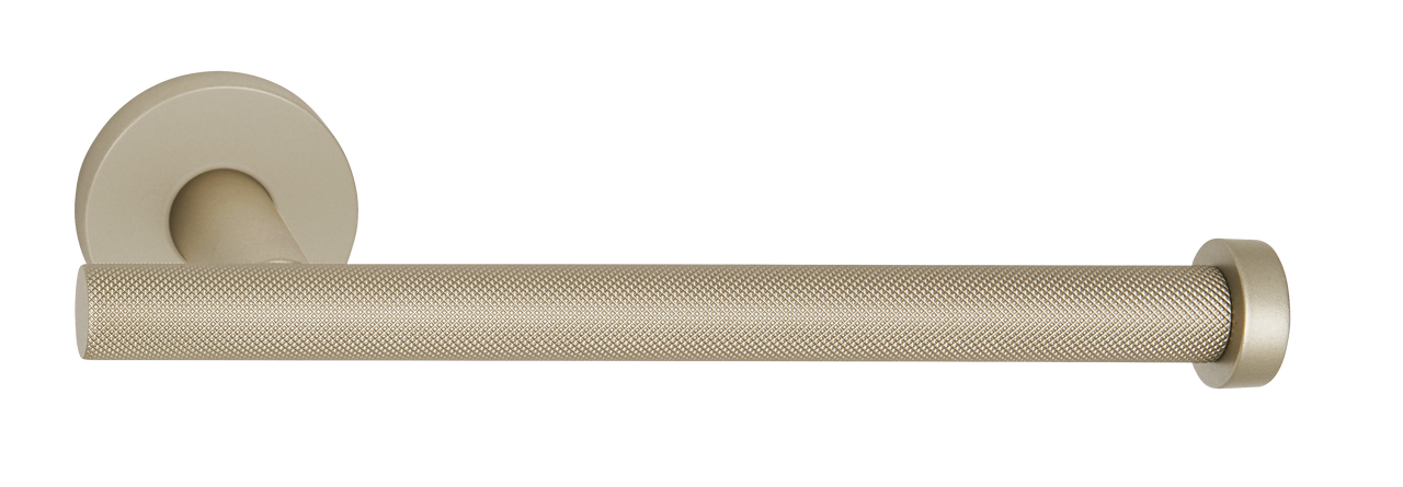 Alno A9466R-MN: Vita Bella Right Facing Tissue Holder with Knurled Bar - Matte Nickel