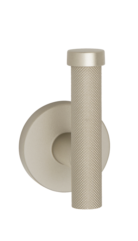 Alno A9481-MN: Vita Bella Wall Hook with Knurled Bar - Matte Nickel