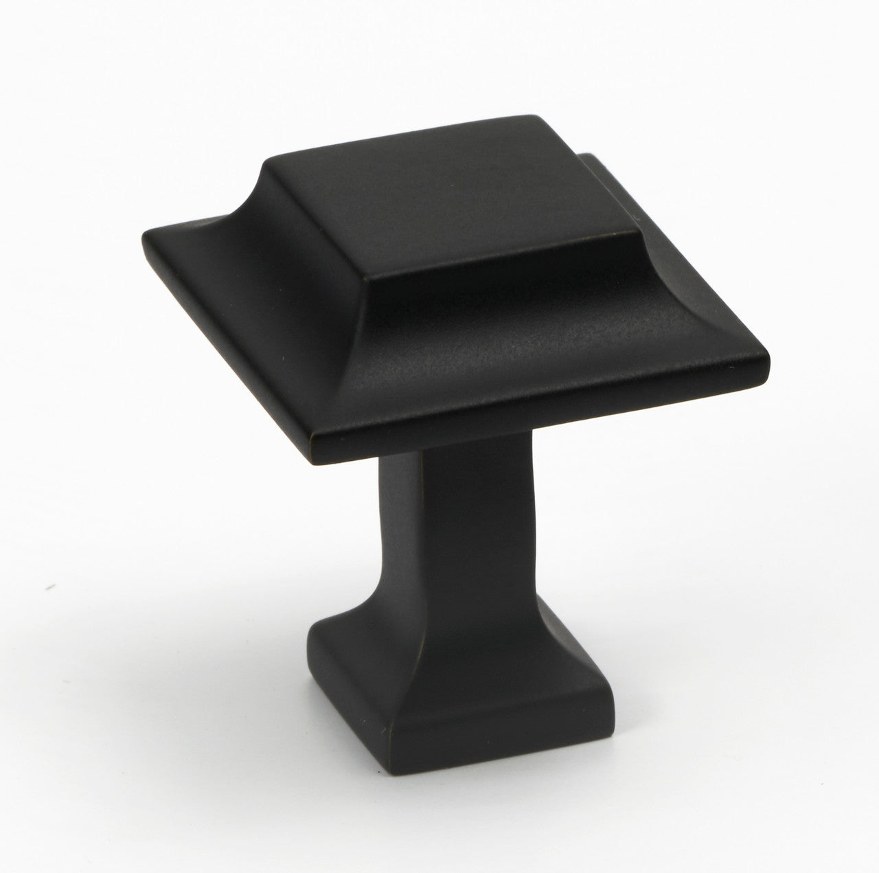 Alno A950-1-MB: 1" Millennium Cabinet Knob - Matte Black