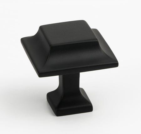 Alno A950-14-MB: 1-1/4" Millennium Cabinet Knob - Matte Black