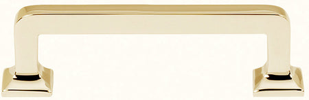 Alno A950-3-PB: 3" cc Millennium Cabinet Pull - Polished Brass