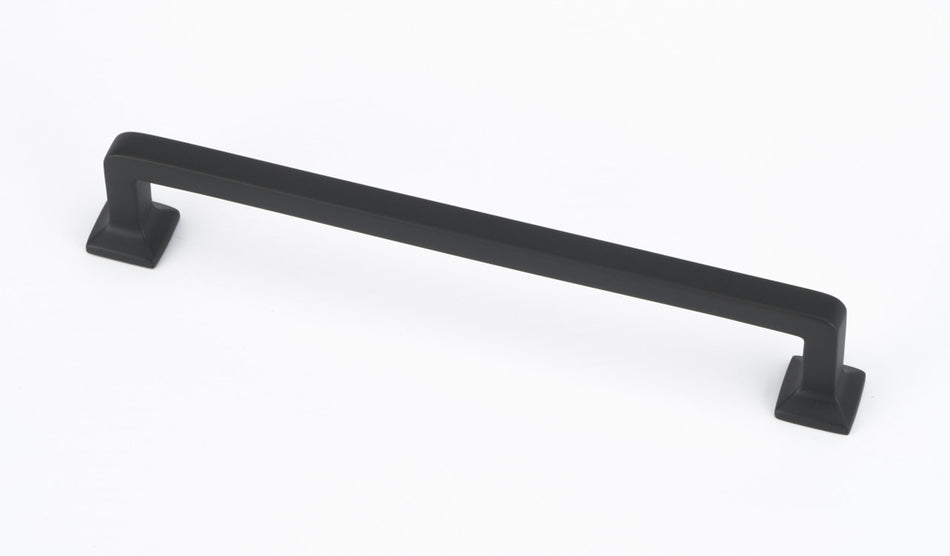 Alno A950-6-MB: 6" cc Millennium Cabinet Pull - Matte Black