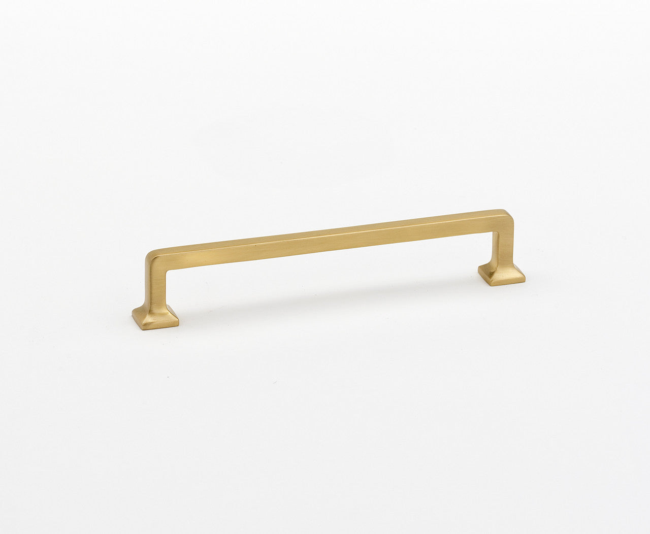 Alno A950-6-SB: 6" cc Millennium Cabinet Pull - Satin Brass