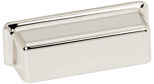 Alno A951-PN: 3" cc Millennium Cup Cabinet Pull - Polished Nickel