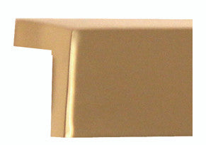 Alno A960-15-PB/NL: 1-1/2" cc Tab Cabinet Pull - Unlacquered Brass