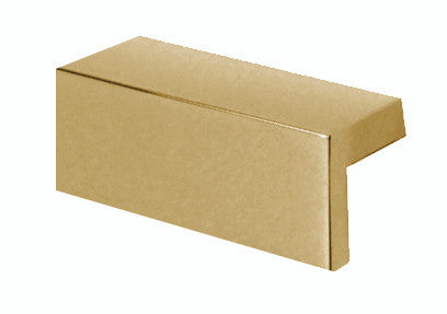 Alno A960-15-SB: 1-1/2" cc Tab Cabinet Pull - Satin Brass