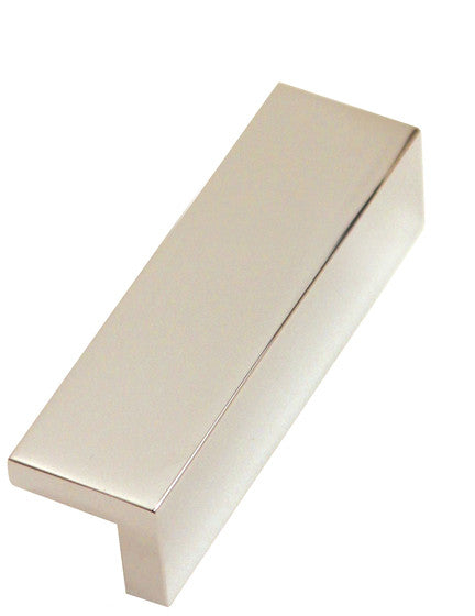 Alno A960-35-PN: 3-1/2" cc Tab Cabinet Pull - Polished Nickel