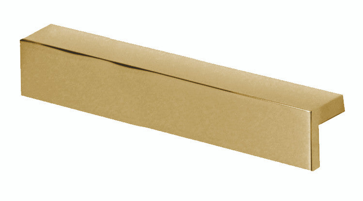Alno A960-35-SB: 3-1/2" cc Tab Cabinet Pull - Satin Brass