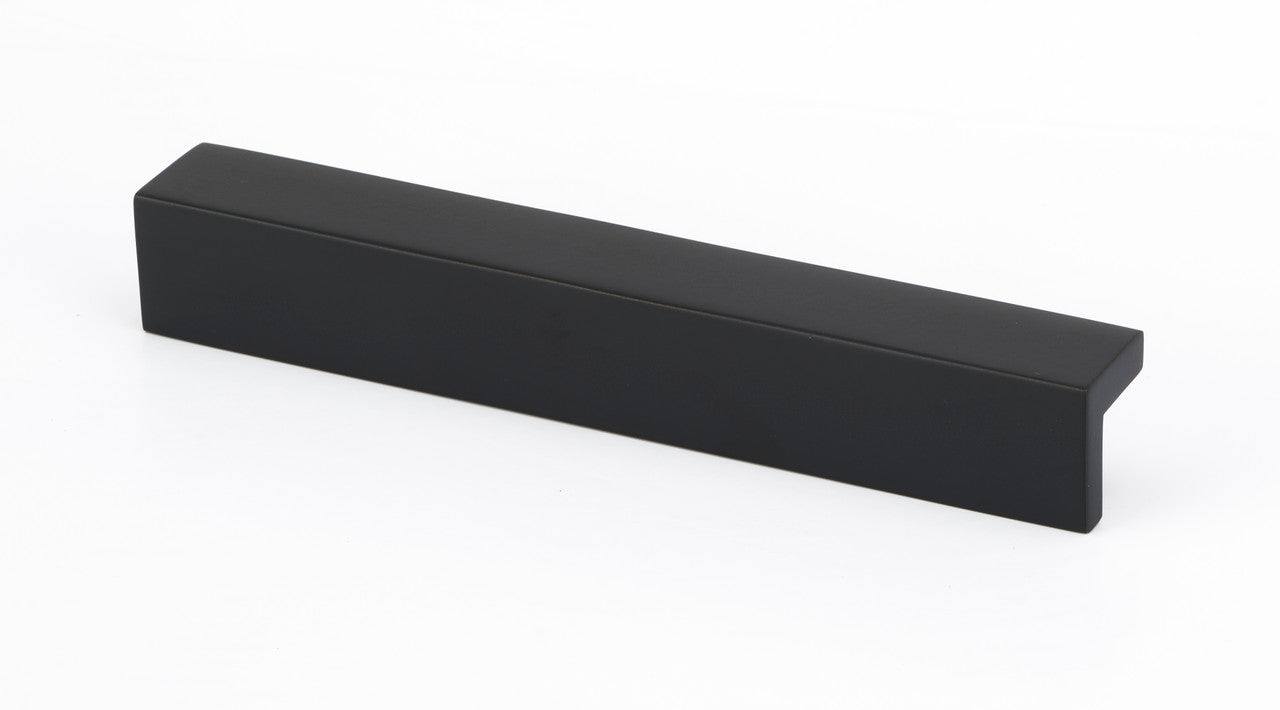 Alno A960-6-MB: 6" cc Tab Cabinet Pull - Matte Black