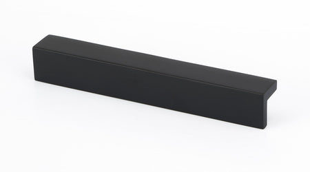 Alno A960-6-MB: 6" cc Tab Pulls Cabinet Pull - Matte Black