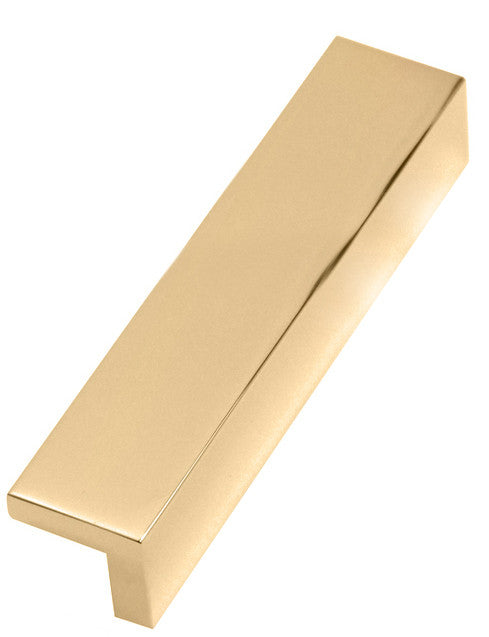 Alno A960-6-PB: 6" cc Tab Cabinet Pull - Polished Brass