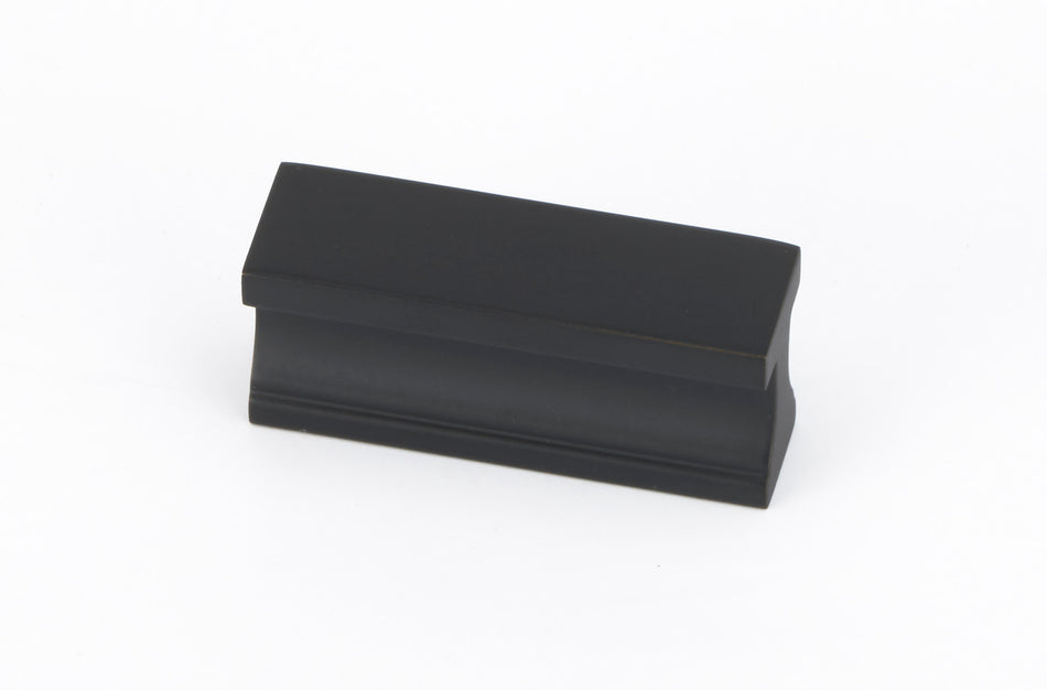 Alno A965-15-MB: 1-1/2" cc Linear Cabinet Pull - Matte Black