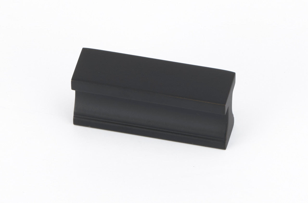 Alno A965-15-MB: 1-1/2" cc Linear Cabinet Pull - Matte Black