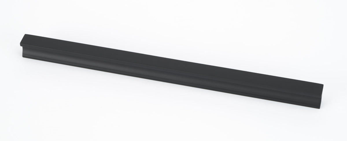 Alno A965-18-MB: 18" cc Linear Cabinet Pull - Matte Black