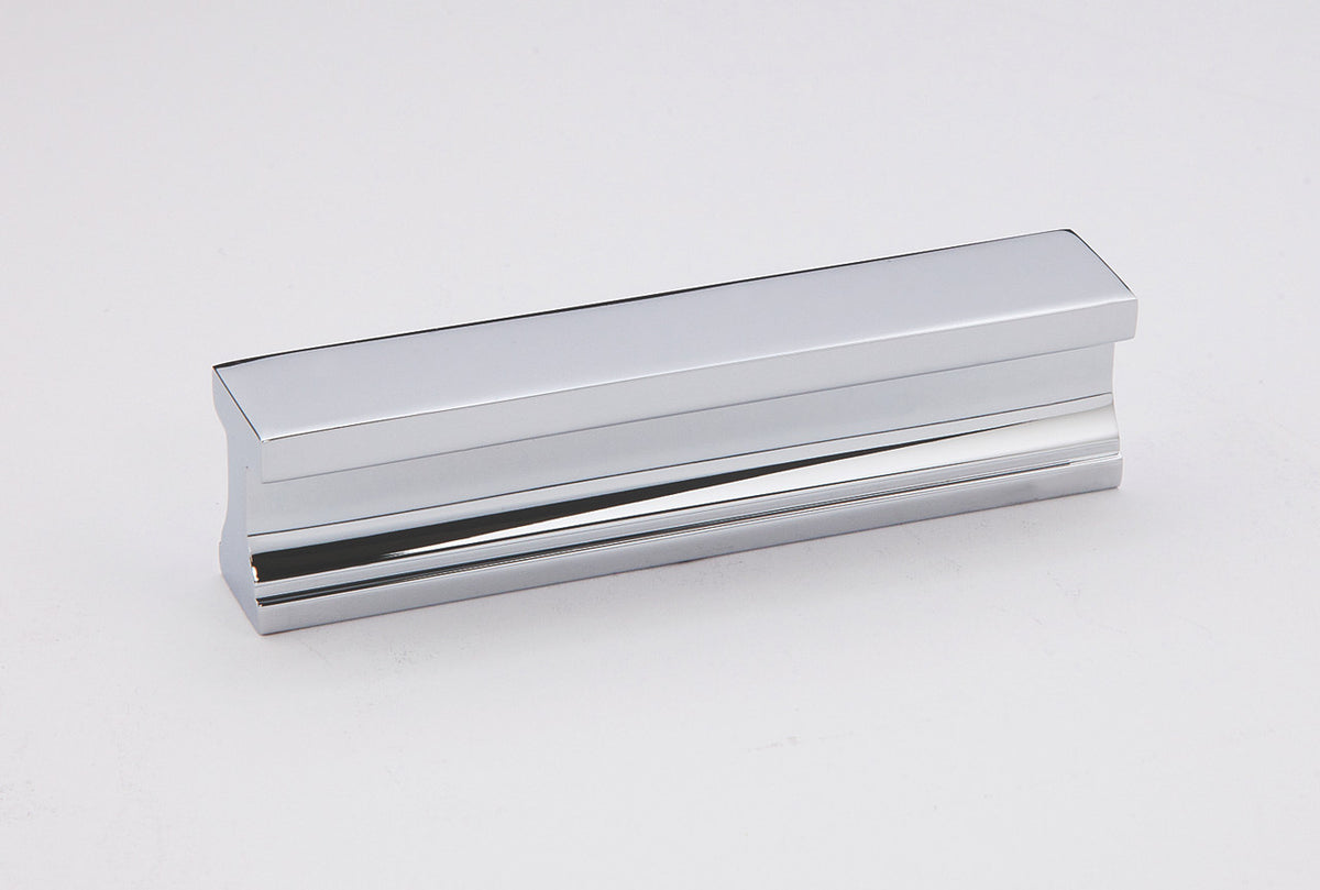 Alno A965-35-PC: 3-1/2" cc Linear Cabinet Pull - Polished Chrome