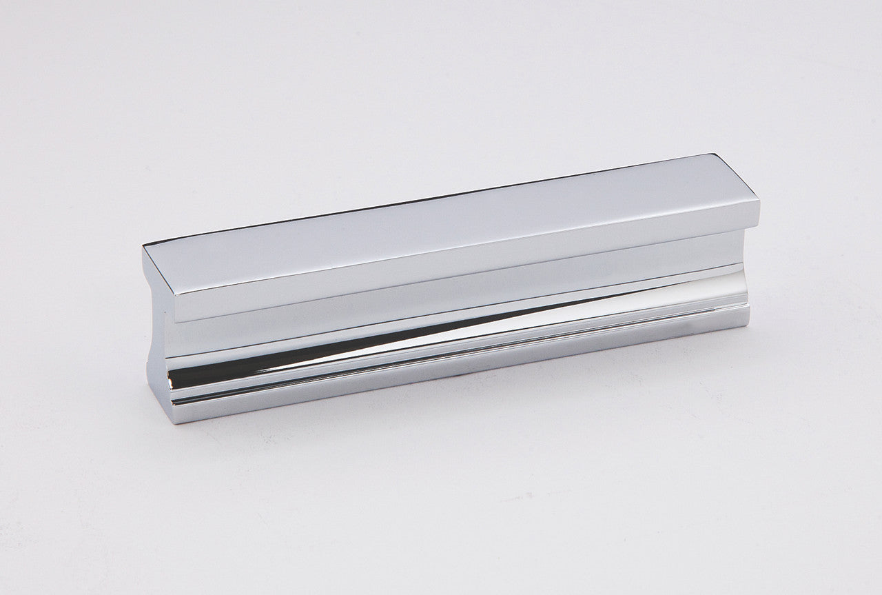 Alno A965-35-PC: 3-1/2" cc Linear Cabinet Pull - Polished Chrome