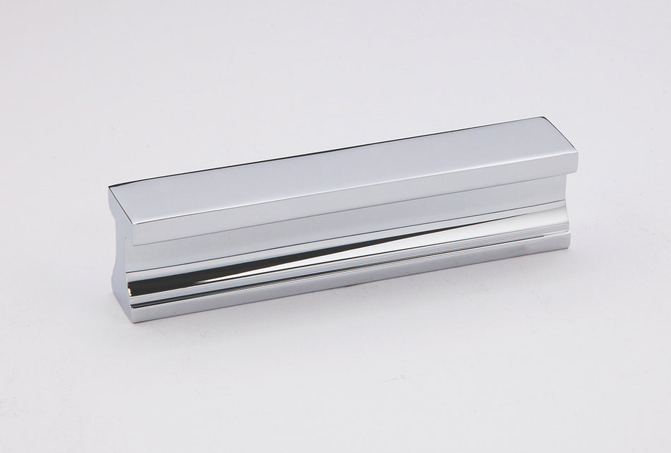 Alno A965-35-PC: 3-1/2" cc Linear Cabinet Pull - Polished Chrome