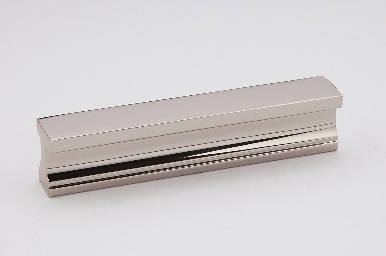 Alno A965-35-PN: 3-1/2" cc Linear Cabinet Pull - Polished Nickel