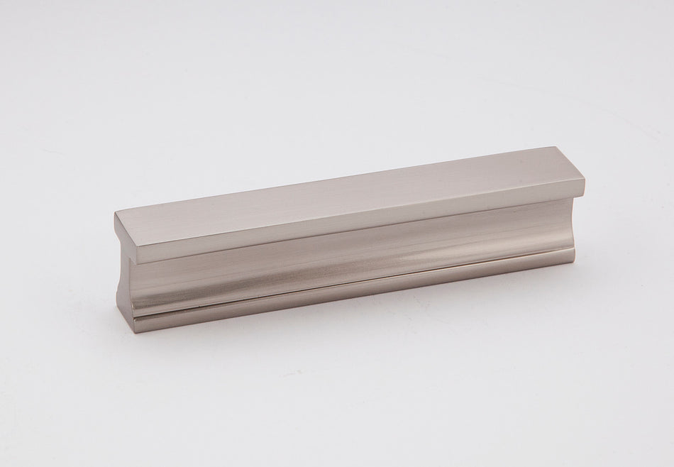 Alno A965-35-SN: 3-1/2" cc Linear Cabinet Pull - Satin Nickel
