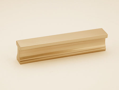 Alno A965-4-SB: 4" cc Linear Cabinet Pull - Satin Brass