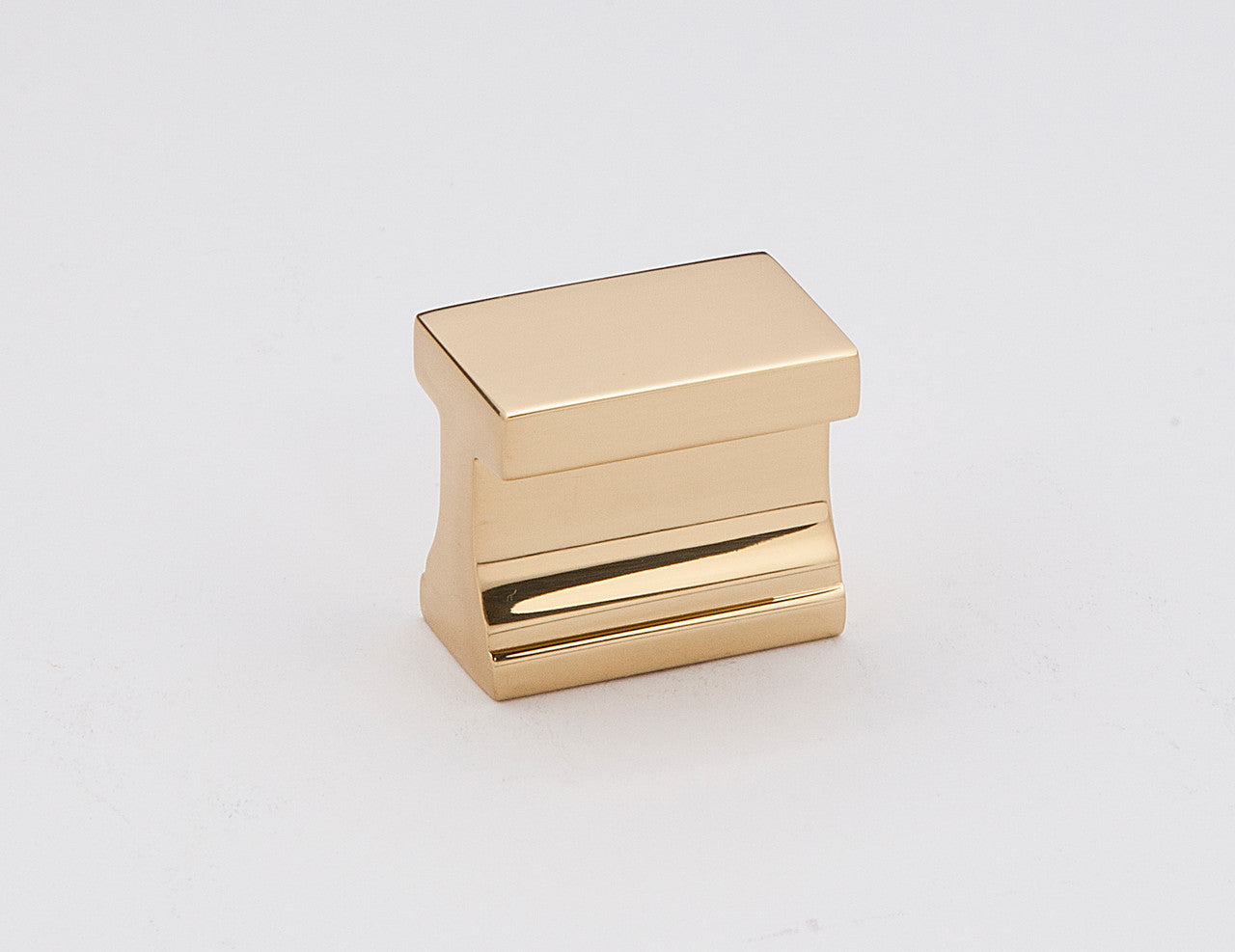 Alno A965-PB: 3/4" cc Linear Cabinet Pull - Polished Brass