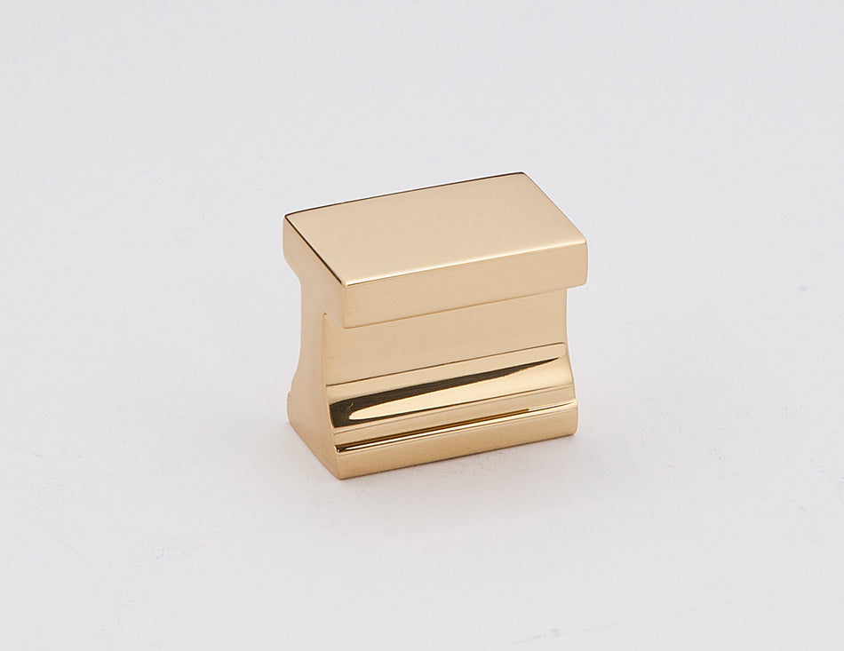 Alno A965-PB: 3/4" cc Linear Cabinet Pull - Polished Brass