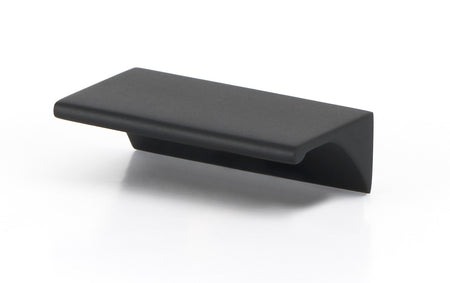 Alno A970-15-MB: 1-1/2" Tab Cabinet Pull - Matte Black