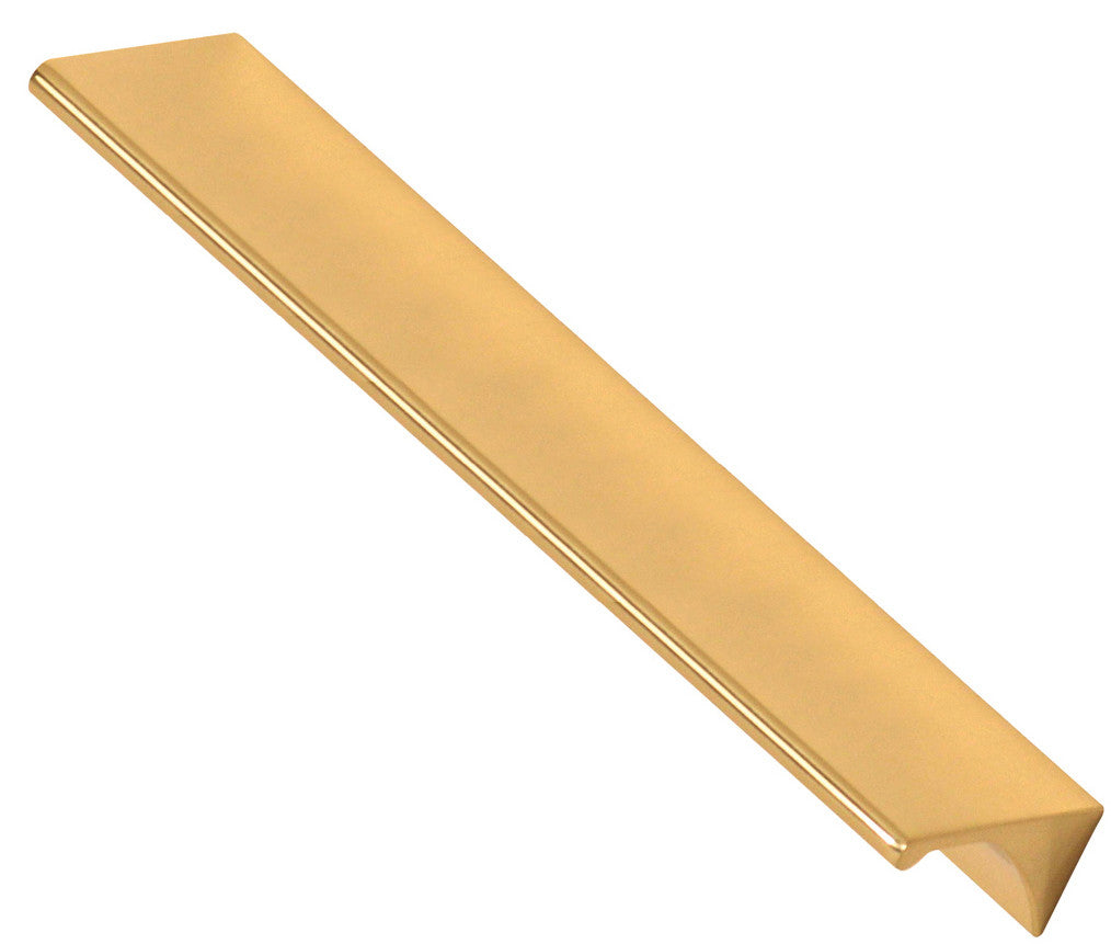 Alno A970-8-PB: 6" cc Tab Cabinet Pull - Polished Brass