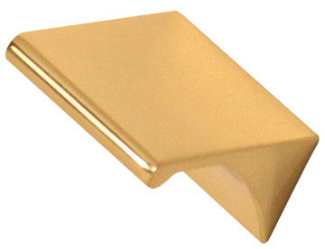 Alno A970-PB: 3/4" cc Tab Cabinet Pull - Polished Brass
