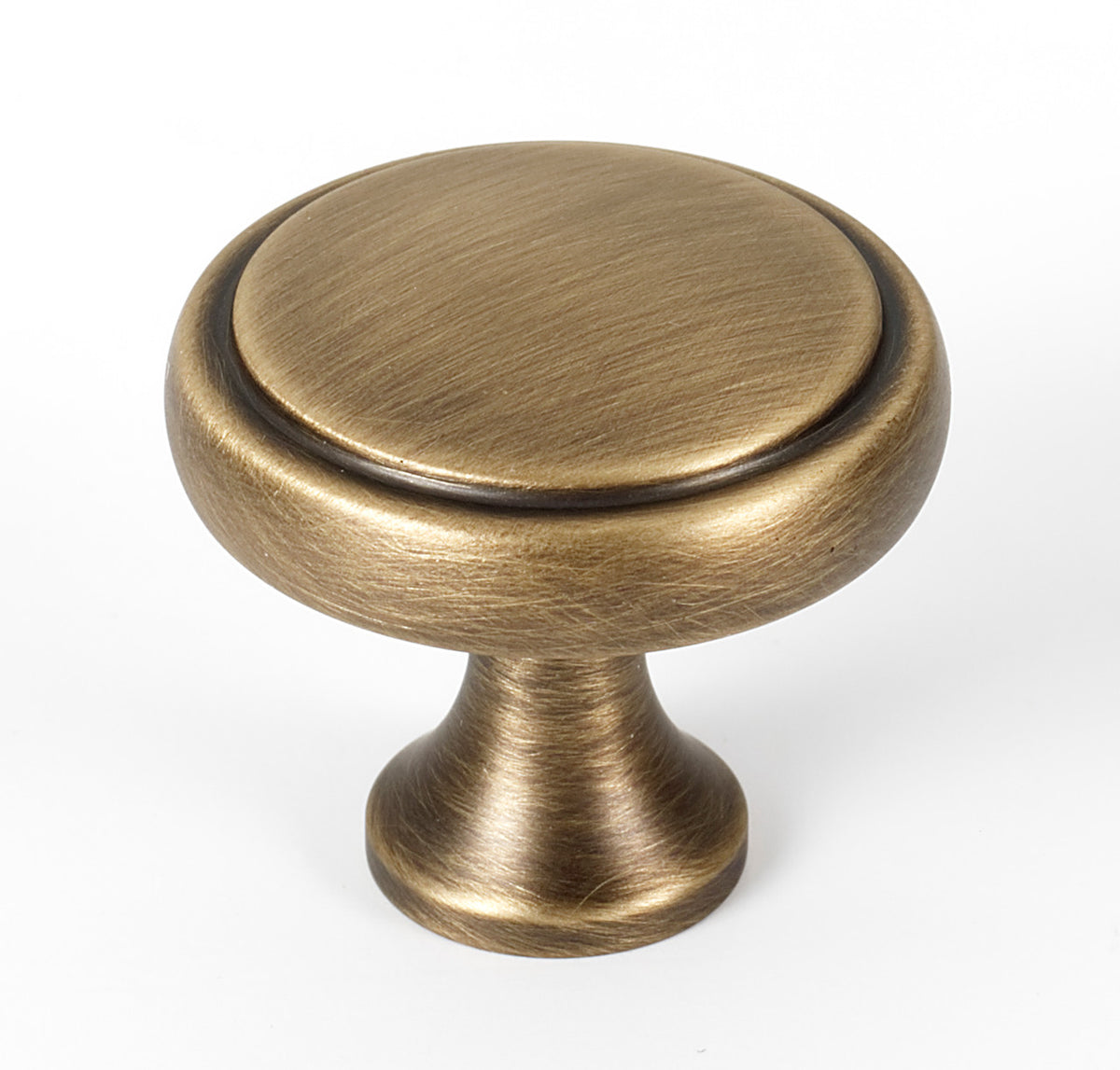 Alno A980-14-AEM: 1-1/4" Royale Cabinet Knob - Antique English Matte