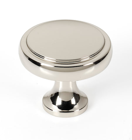 Alno A980-14-PN: 1-1/4" Royale Cabinet Knob - Polished Nickel
