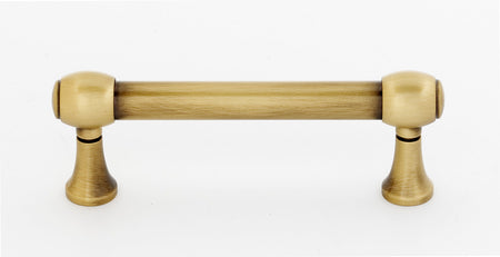 Alno A980-3-AE: 3" cc Royale Cabinet Pull - Antique English