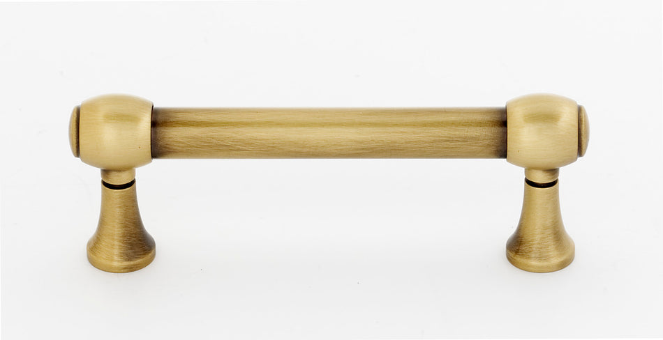 Alno A980-3-AE: 3" cc Royale Cabinet Pull - Antique English