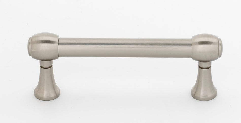 Alno A980-3-SN: 3" cc Royale Cabinet Pull - Satin Nickel