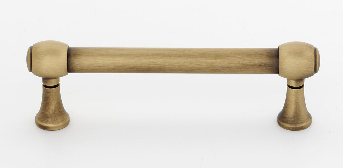 Alno A980-35-AEM: 3-1/2" cc Royale Cabinet Pull - Antique English Matte