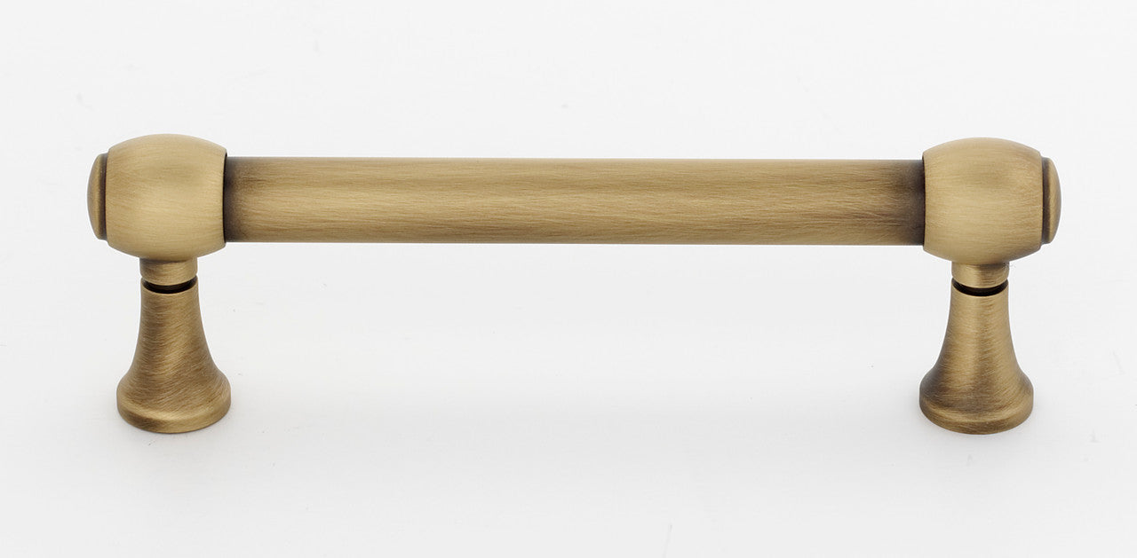 Alno A980-35-AEM: 3-1/2" cc Royale Cabinet Pull - Antique English Matte