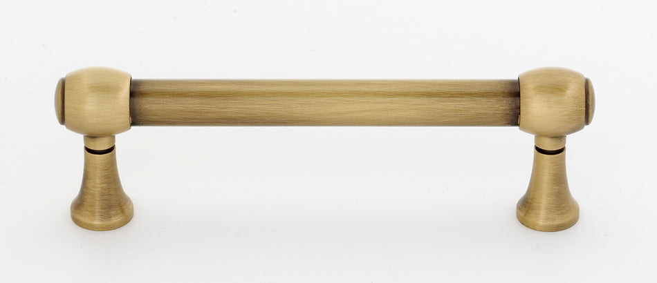Alno A980-35-AE: 3-1/2" cc Royale Cabinet Pull - Antique English