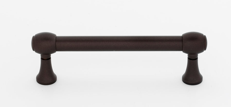 Alno A980-35-CHBRZ: 3-1/2" cc Royale Cabinet Pull - Chocolate Bronze