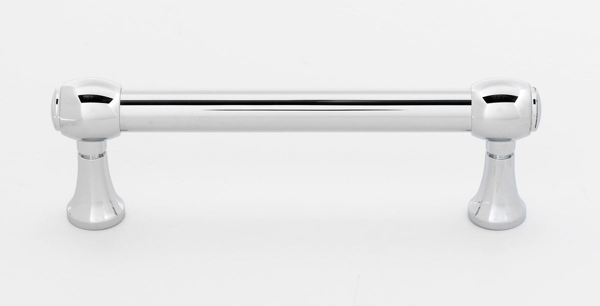 Alno A980-35-PC: 3-1/2" cc Royale Cabinet Pull - Polished Chrome