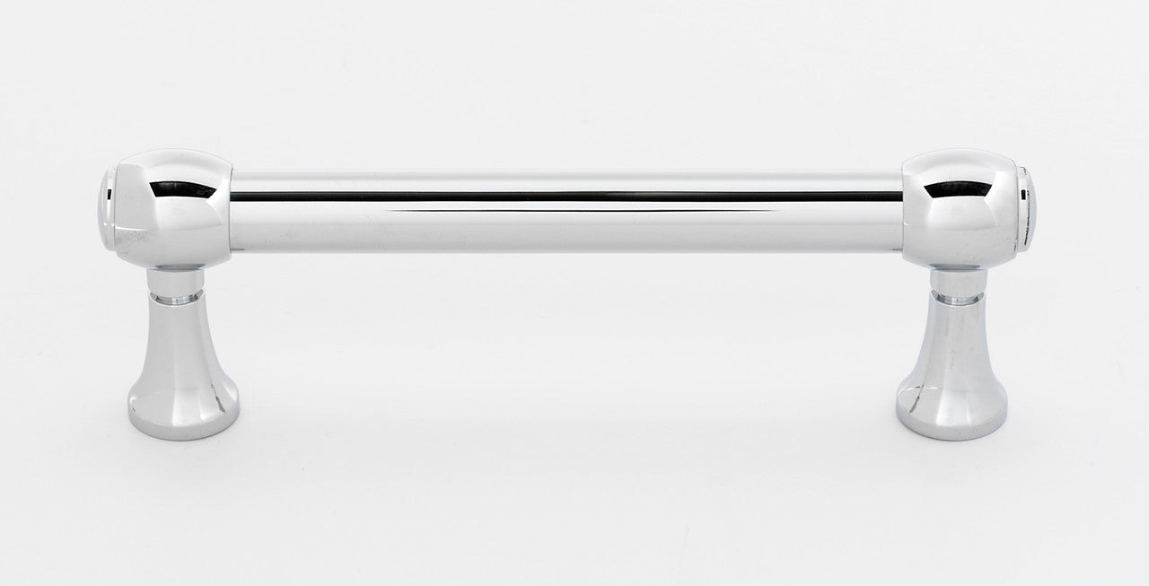 Alno A980-35-PC: 3-1/2" cc Royale Cabinet Pull - Polished Chrome