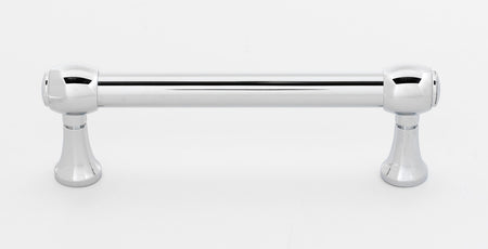 Alno A980-35-PC: 3-1/2" cc Royale Cabinet Pull - Polished Chrome