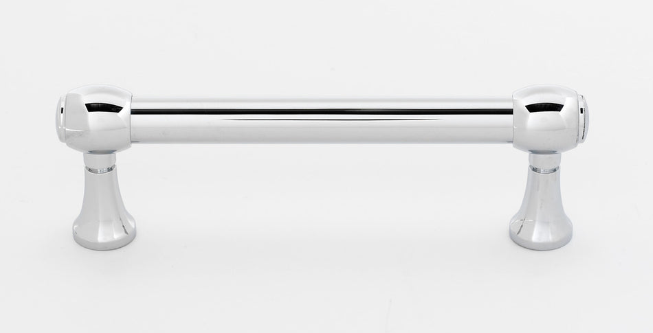 Alno A980-35-PC: 3-1/2" cc Royale Cabinet Pull - Polished Chrome