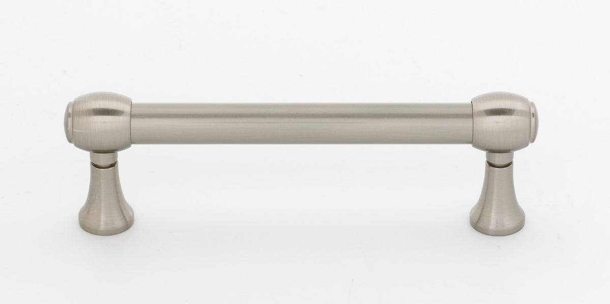 Alno A980-35-SN: 3-1/2" cc Royale Cabinet Pull - Satin Nickel