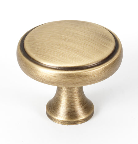 Alno A980-38-AEM: 1-1/2" Royale Cabinet Knob - Antique English Matte