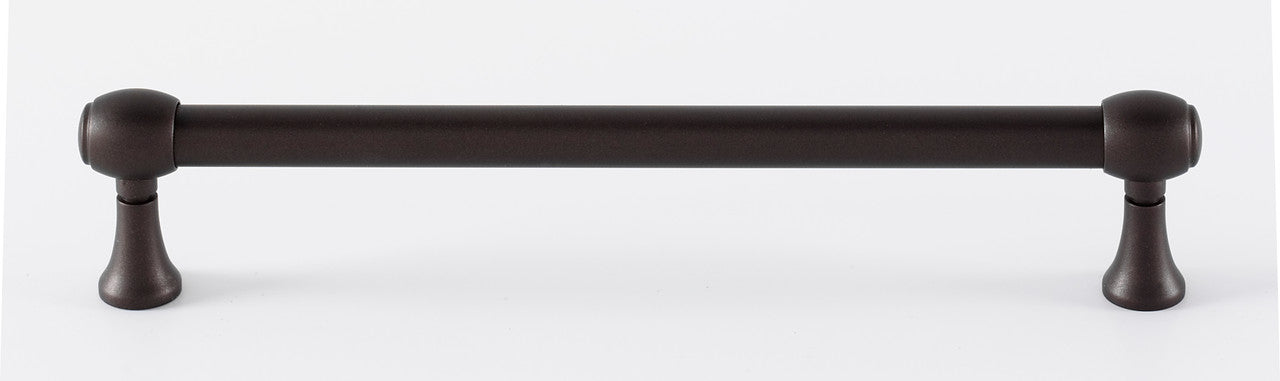 Alno A980-6-CHBRZ: 6" cc Royale Cabinet Pull - Chocolate Bronze