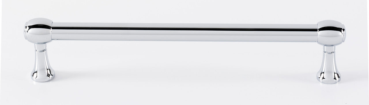 Alno A980-6-PB/NL: 6" cc Royale Cabinet Pull - Unlacquered Brass
