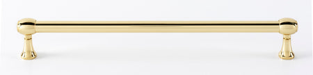 Alno A980-8-PB: 8" cc Royale Cabinet Pull - Polished Brass
